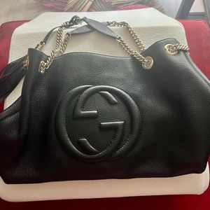 Gucci Women’s Soho Leather Tote Bag